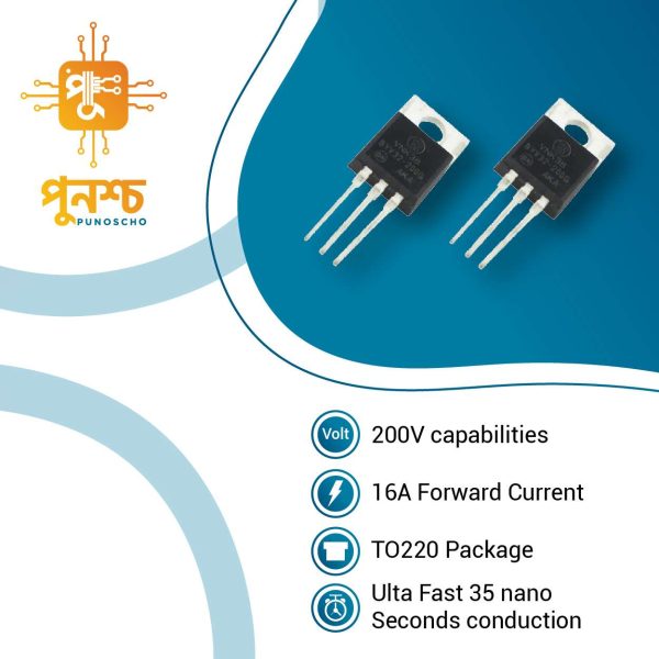 BYV32-200G Switch mode power rectifier