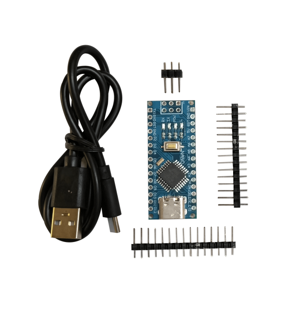 Arduino Nano v3.0 with USB C connector and cable