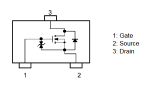 SSM3K333R 30V 6A N channel MOSFET