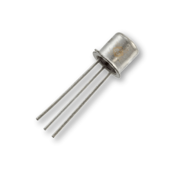 2N2222 Transistor in metal form