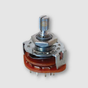 2 Pole 5 Way Rotary Switch SR2512F