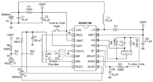 RE46C194 Low Power Smoke sensor IC