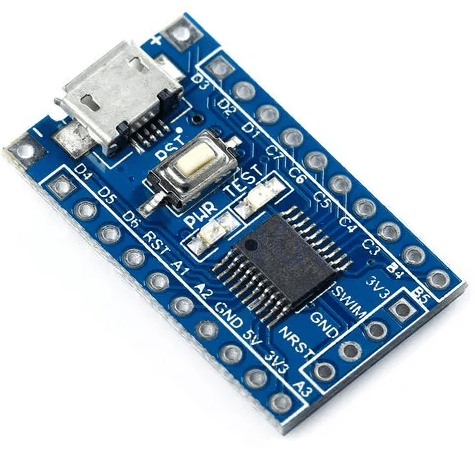 STM8S103F3P6 STM microcontroller development board