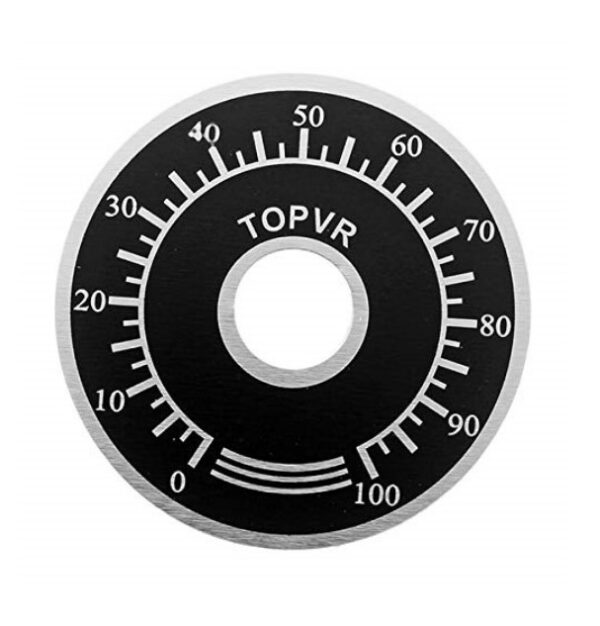 Aluminum knob dial 41mm 9.6mm
