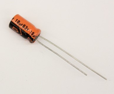 1uF 63V electrolytic capacitor