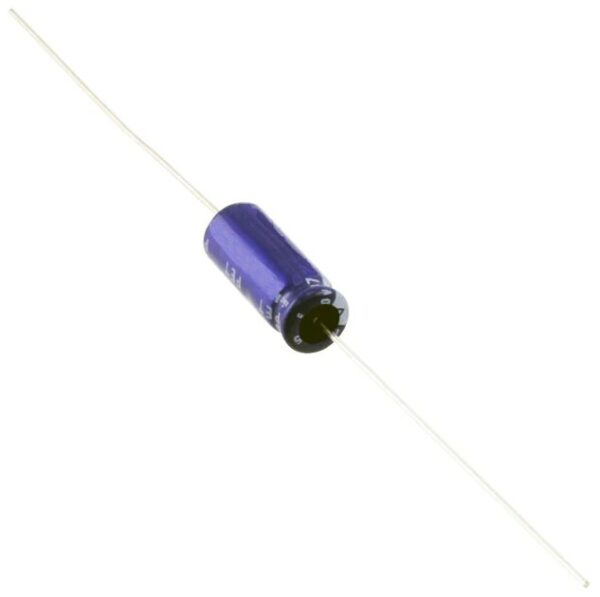 10uF 100V Axial Audio Graded ELE Th